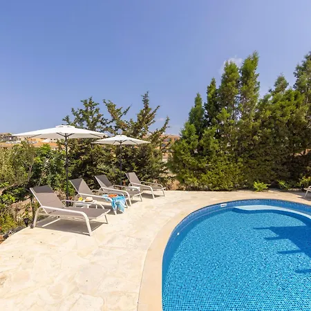 Serenity Sea View 3 Bedroom Villa Klorakas
